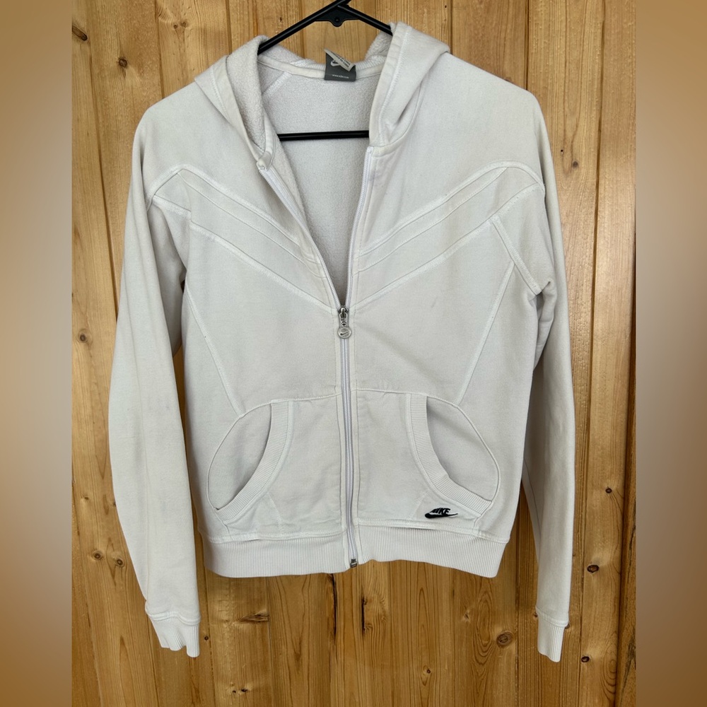 Nike Women's Cropped Fullzip Hoodie Size Medium